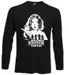 Лонгслив Stranger things Eleven Черный фото