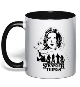 Чашка с цветной ручкой