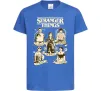 Детская футболка Stranger Things fairy Ярко-синий Детская футболка Stranger Things fairy Ярко-синий фото
