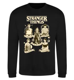 Свитшот Stranger Things fairy Черный фото