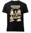 Чоловіча преміум футболка Stranger Things fairy Чорний фото