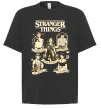 Футболка Оверсайз Stranger Things fairy Черный фото