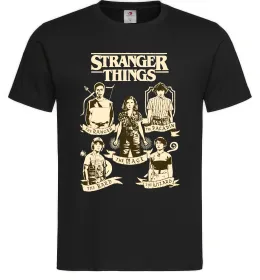 Мужская футболка Stranger Things fairy Черный фото