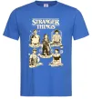 Мужская футболка Stranger Things fairy Ярко-синий фото