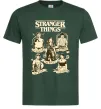 Мужская футболка Stranger Things fairy Темно-зеленый фото
