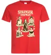 Мужская футболка Stranger Things fairy Красный фото