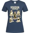 Женская футболка Stranger Things fairy Темно-синий фото