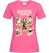 Женская футболка Stranger Things fairy Ярко-розовый фото