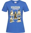 Женская футболка Stranger Things fairy Ярко-синий фото