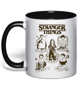 Чашка з кольоровою ручкою Stranger Things fairy