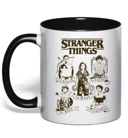 Чашка с цветной ручкой