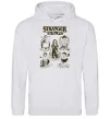Женская толстовка (худи) Stranger Things fairy Серый меланж фото