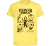 Детская футболка Stranger Things fairy Лимонный Детская футболка Stranger Things fairy Лимонный фото