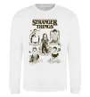 Свитшот Stranger Things fairy Белый фото