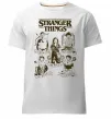Чоловіча преміум футболка Stranger Things fairy Білий фото