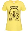 Женская футболка Stranger Things fairy Лимонный фото
