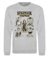 Свитшот Stranger Things fairy Серый меланж фото
