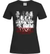 Жіноча футболка Stranger things other side Чорний фото