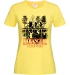 Жіноча футболка Stranger things other side Лимонний фото