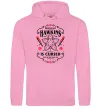 Жіноча толстовка (худі) Hawkins is cursed Stranger things Рожевий фото