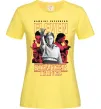 Жіноча футболка Hawkins is superhero Лимонний фото