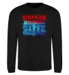 Свитшот Strangers Thing on bike Черный фото