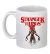 Чашка керамическая Demogorgon Stranger Things Белый фото