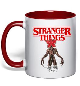 Чашка с цветной ручкой Demogorgon Stranger Things