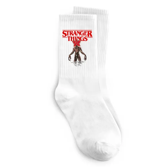 Носки Demogorgon Stranger Things Белый фото