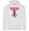 Женская толстовка (худи) Demogorgon Stranger Things Серый меланж фото
