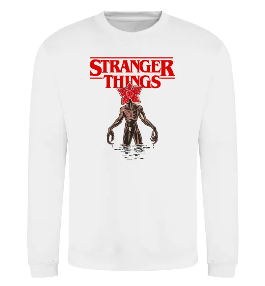 Свитшот Demogorgon Stranger Things Белый фото