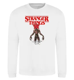 Свитшот Demogorgon Stranger Things Белый фото