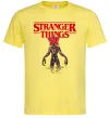 Мужская футболка Demogorgon Stranger Things Лимонный фото