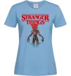 Женская футболка Demogorgon Stranger Things Голубой фото