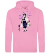Мужская толстовка (худи) Demon Slayer Сінобу Розовый фото