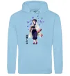 Женская толстовка (худи) Demon Slayer Сінобу Голубой фото