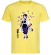Мужская футболка Demon Slayer Сінобу Лимонный фото