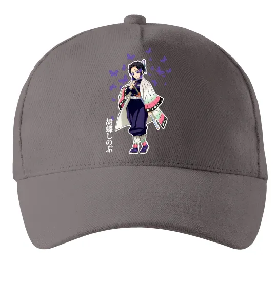 Кепка Demon Slayer Сінобу Серый фото