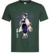 Мужская футболка Demon Slayer Сінобу Темно-зеленый фото