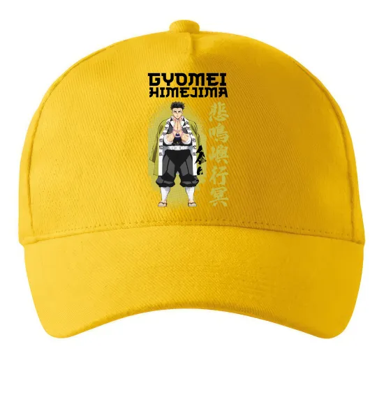 Кепка Demon Slayer Gyomei Солнечно желтый фото