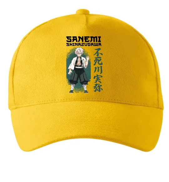 Кепка Demon Slayer Sanemi Солнечно желтый фото