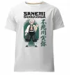 Мужская премиум футболка Demon Slayer Sanemi Белый фото