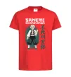 Детская футболка Demon Slayer Sanemi Красный фото