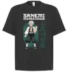 Футболка Оверсайз Demon Slayer Sanemi Черный фото