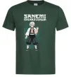 Мужская футболка Demon Slayer Sanemi Темно-зеленый фото