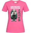Женская футболка Demon Slayer Sanemi Ярко-розовый фото