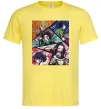 Мужская футболка Demon Slayer Постер Лимонный фото