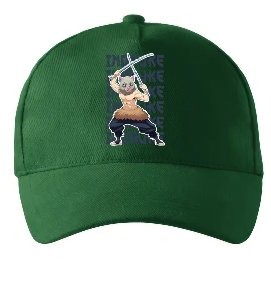 Кепка Demon Slayer Inosuke Темно-зеленый фото