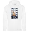 Чоловіча толстовка (худі) Demon Slayer Inosuke Білий фото