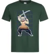 Мужская футболка Demon Slayer Inosuke Темно-зеленый фото
